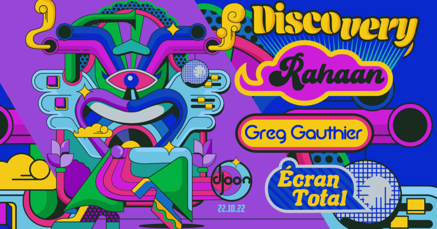 Djoon: Discovery with Rahaan, Greg Gauthier & Écran Total cover