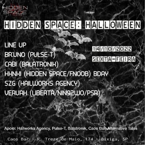 HIDDEN SPACE: HALLOWEEN cover