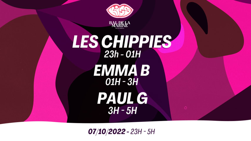 Kiss : Emma B, Les Chippies, Paul G cover