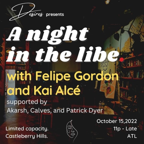 Desires presents: Felipe Gordon - A Night In The Libe cover