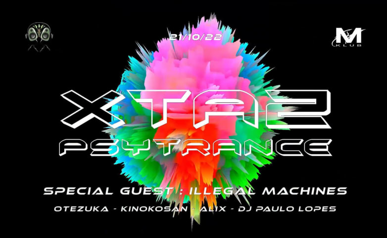 XTAZ - Illegal Machines, w/ Otezuka & friends cover