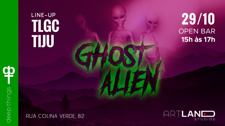 DPT005 - GHOST ALIEN cover