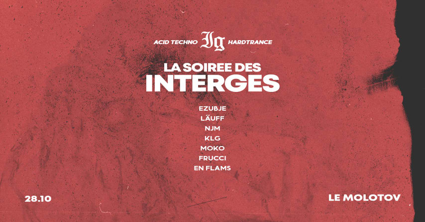 LA SOIRÉE DES INTERGÉS #4 cover