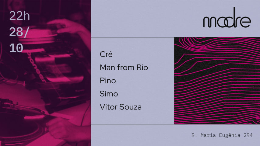 Madre recebe: Cré, Man from Rio, Pino, Simo e Vitor Souza  cover