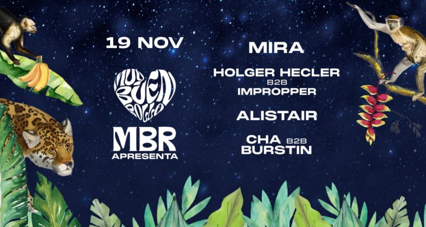 MBR apresenta Mira e Holger Hecler | 19/Nov cover