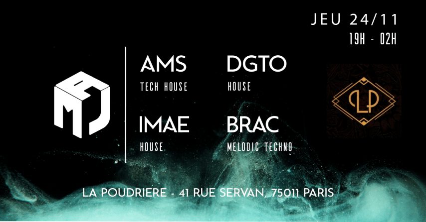 House to Techno - MAJ Records at La Poudrière 2.0 cover