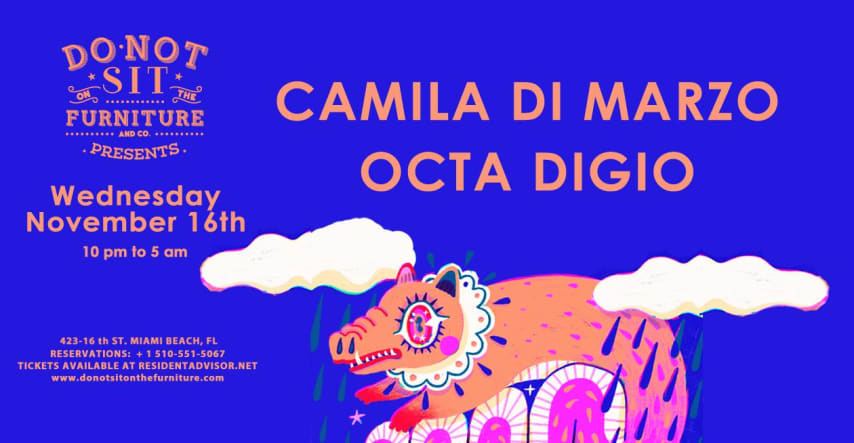 Camila Di Marzo and Octa Digio cover