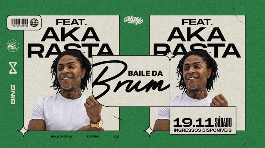 Baile da Brum feat. Aka Rasta @ Bar DeRaiz cover