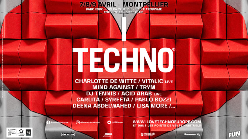 I LOVE TECHNO cover