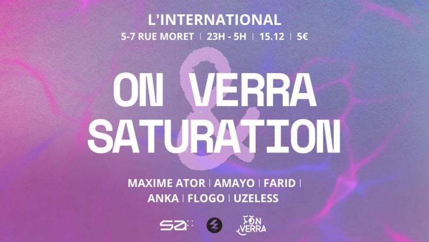 On Verra & Saturation | L'international cover