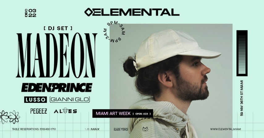 MADEON at ELEMENTAL (Art Basel Miami 2022) cover