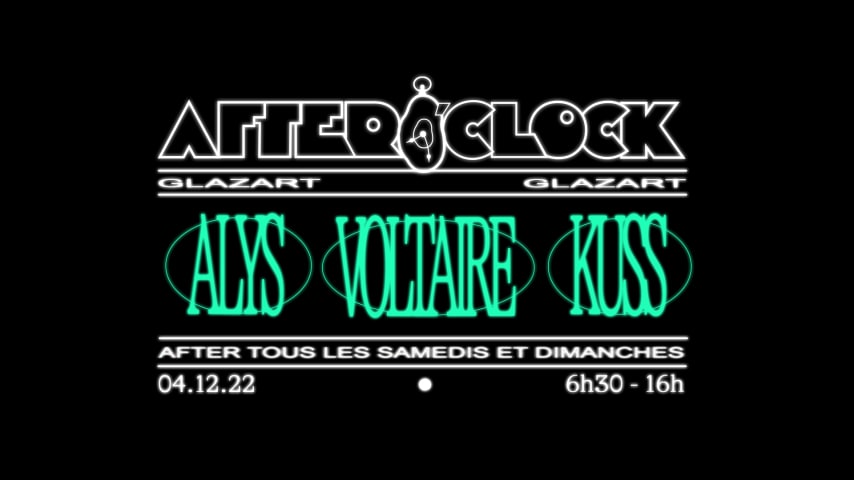 After O'Clock : Alys, KUSS, Voltaire cover