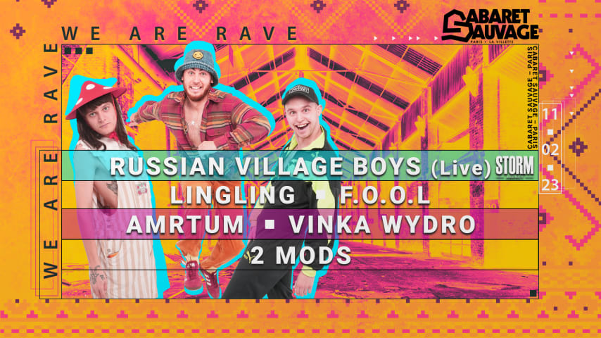 WE ARE RAVE : RUSSIAN VILLAGE BOYS / LING LING / F.O.O.L... cover