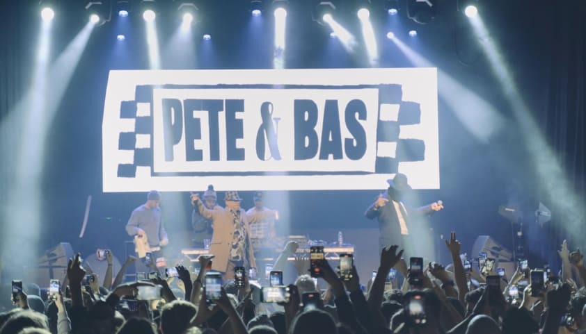 Pete & Bas - First show in Paris  cover