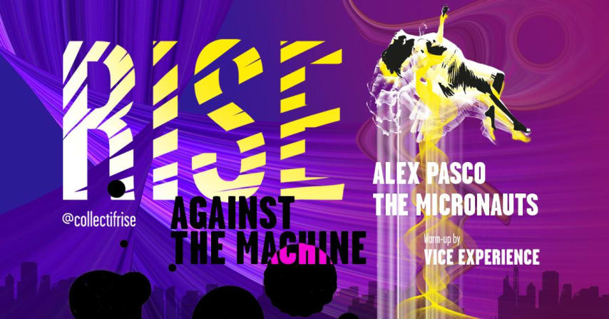 RISE AGAINST THE MACHINE cover