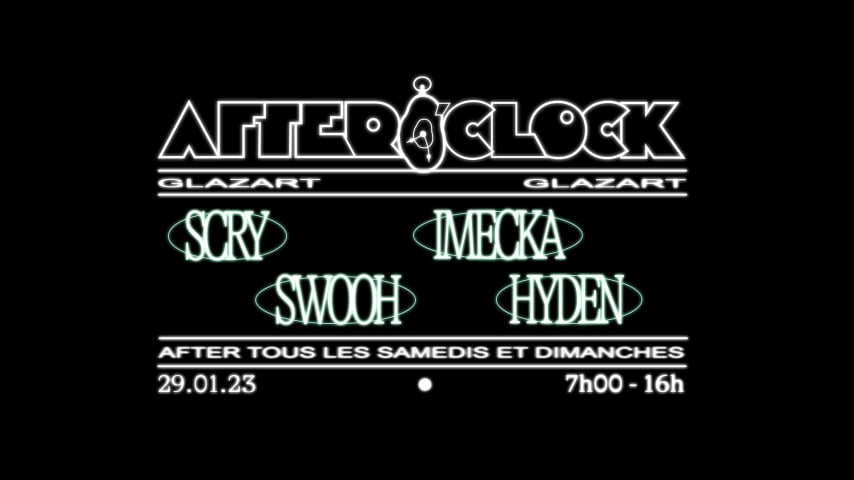 After O'Clock : Hyden, Imecka, Scry, Swooh cover