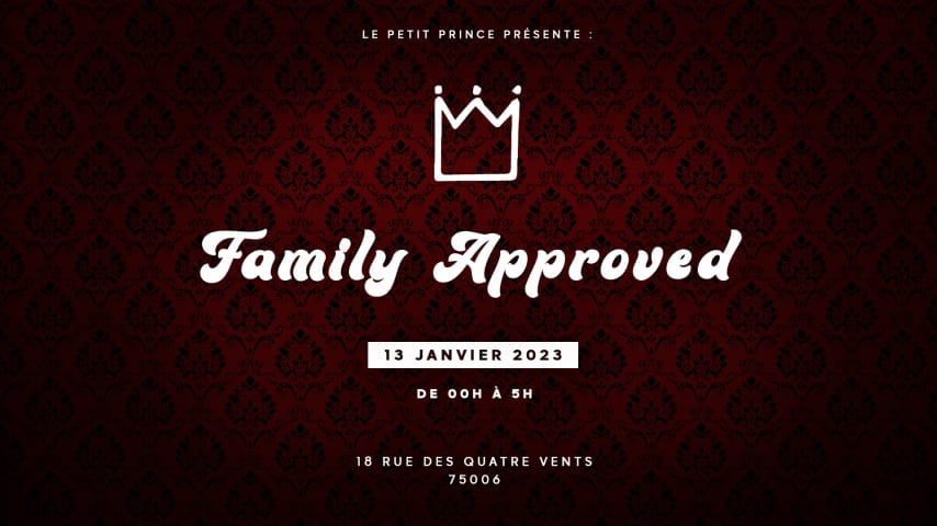 Family Approved @Petit prince cover