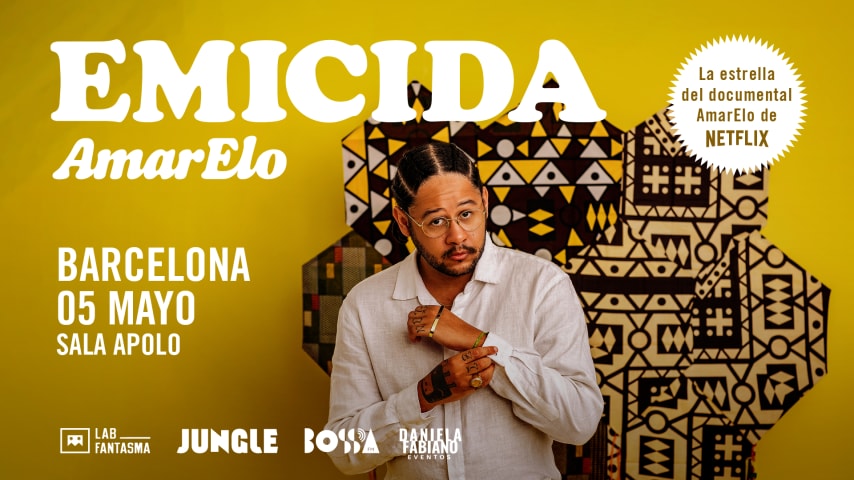 Emicida presenta AmarElo | Barcelona cover