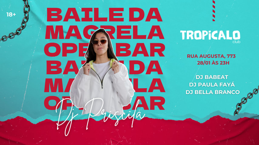 BAILE DA MAGRELA OPEN BAR  cover