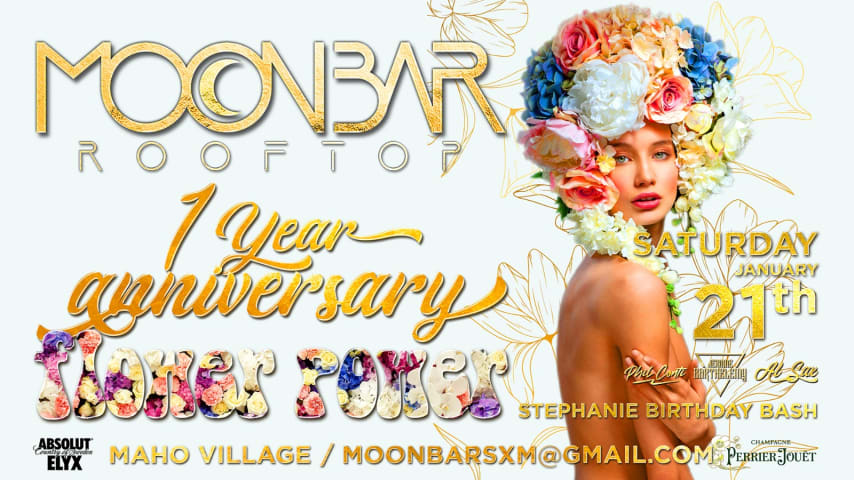 1 Year Anniversary Of Moonbar Sxm cover