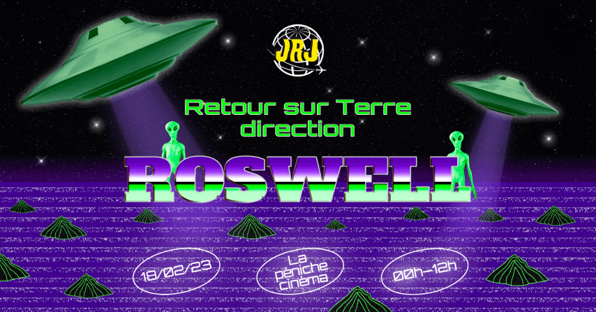 JRJ - Retour sur terre : direction Roswell cover