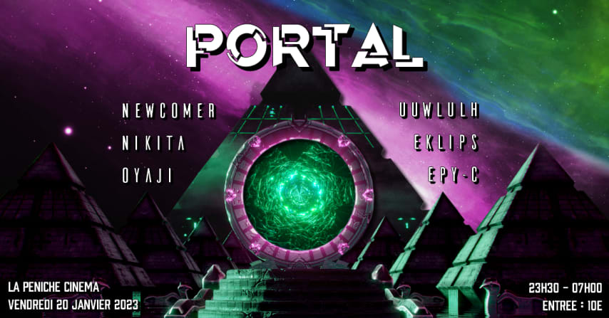 Aztechno - Portal - Péniche Cinéma cover