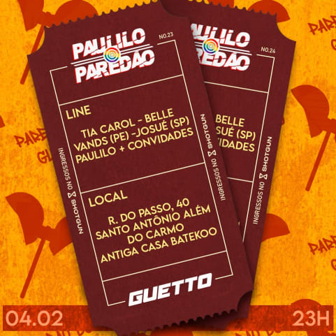 PAULILO PAREDAO + GUETTO cover