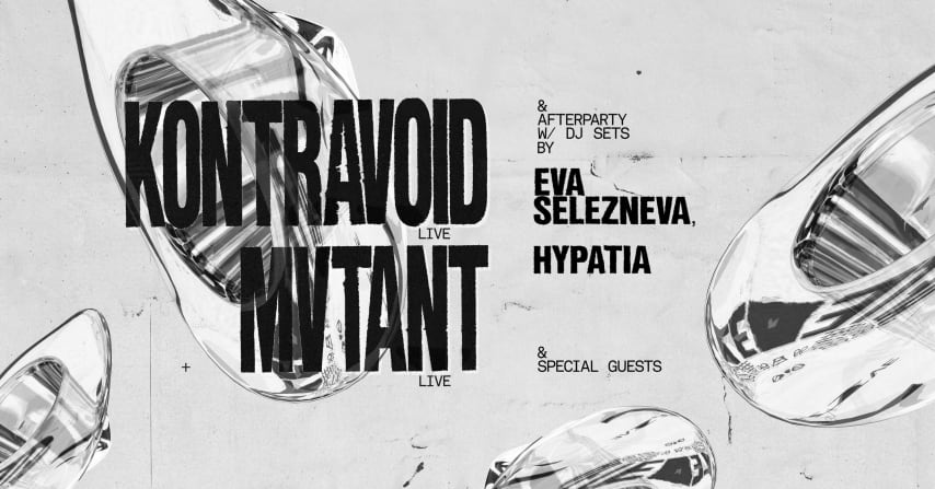 Brvtal Vision presents: Kontravoid + Mvtant w/afterparty  cover