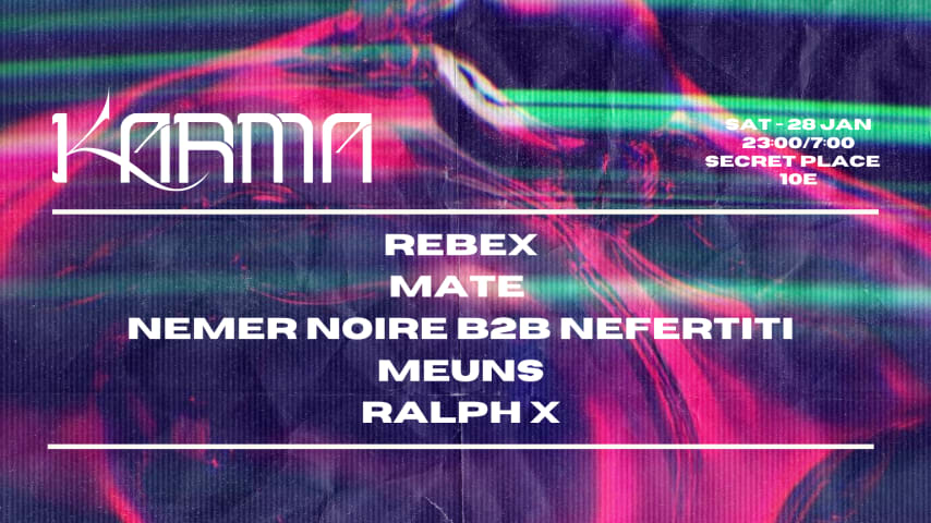 KARMA #2 w/ MATE, MEUNS, NEMER NOIRE & REBEX cover