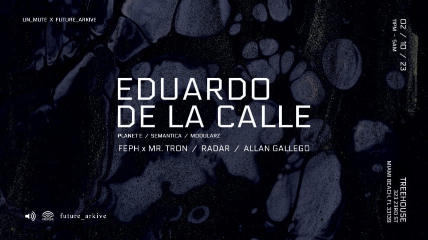 Eduardo de la Calle by Un_Mute & Future_Arkive cover