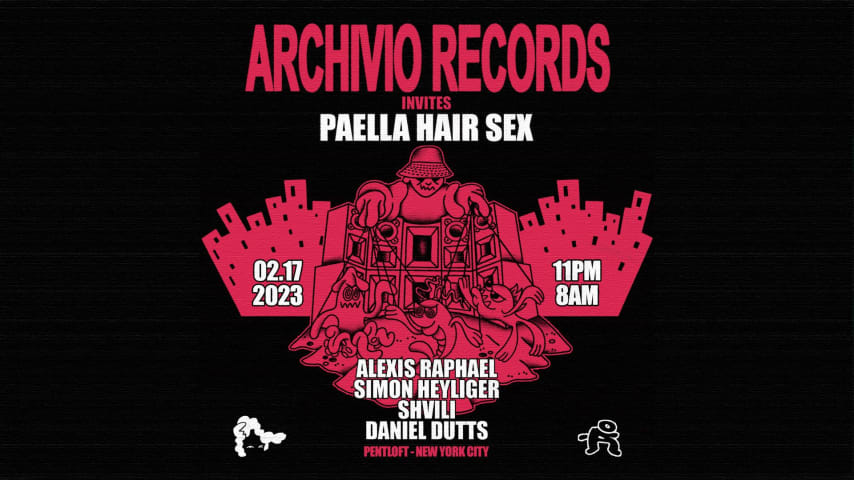 Archivio Records invites Paella Hair Sex cover