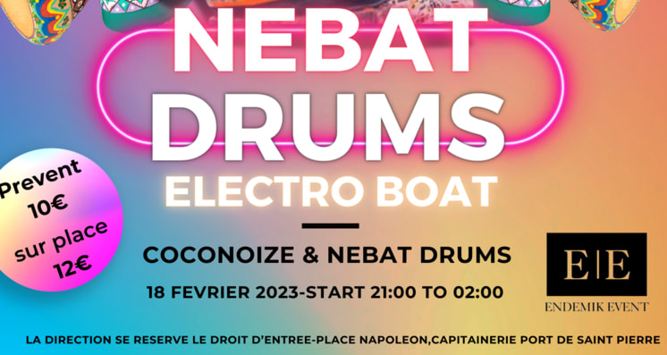 Electro Boat Spécial Guest "Nebat Drums" cover