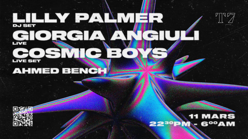 T7 : LILLY PALMER, GIORGIA ANGIULI, COSMIC BOYS cover