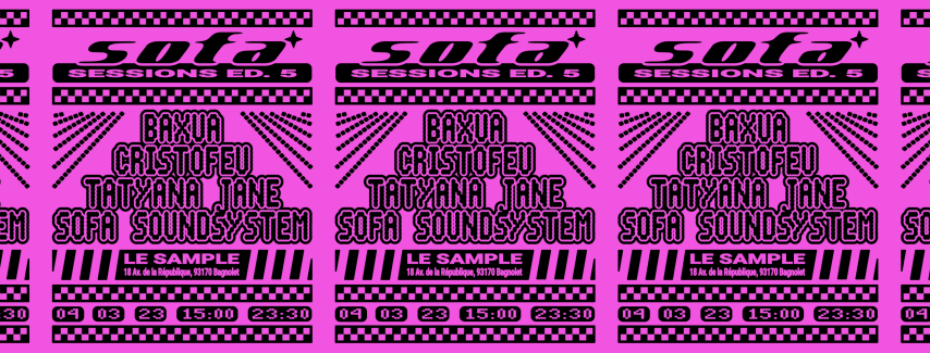 Sofa Sessions: Baxua, Cristofeu, Tatyana Jane, Sofa SS cover