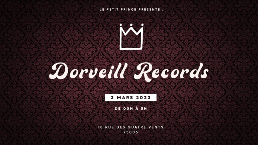 Le Petit Prince présente : Dorveill Records  cover