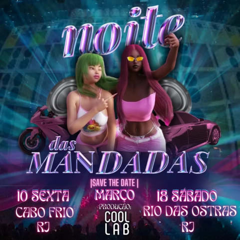 NOITE DAS MANDADAS 10/03 de cover