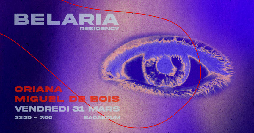 Club — Belaria residency (+) Oriana (+) Miguel de Bois cover