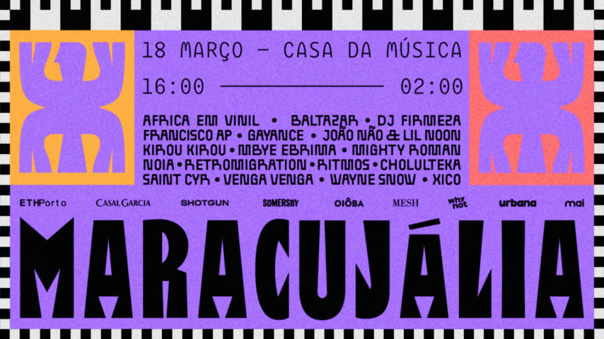 Maracujália - Casa da Música cover