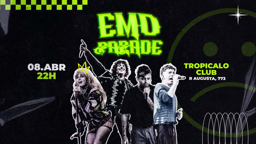 Emo Parade: Emo, Pop-Punk & Rock 2000 na Augusta! cover