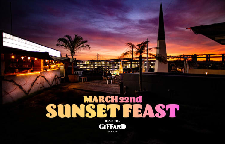 Sunset Feast • Guest Bartender w/ DJ SETS • Rooftop • FREE cover