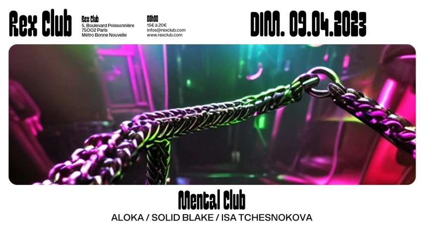 Mental Club: Aloka, Solid Blake, Isa Tchesnokova cover