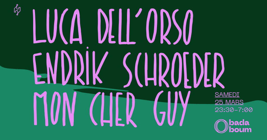 Club — Luca dell'Orso (+) Endrik Schroeder (+) Mon Cher Guy cover