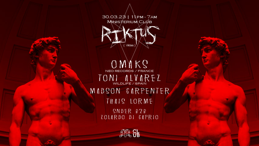 Riktus with OMAKS, Toni Alvarez and more cover