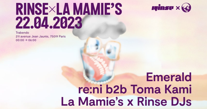 RINSE x LA MAMIE'S cover