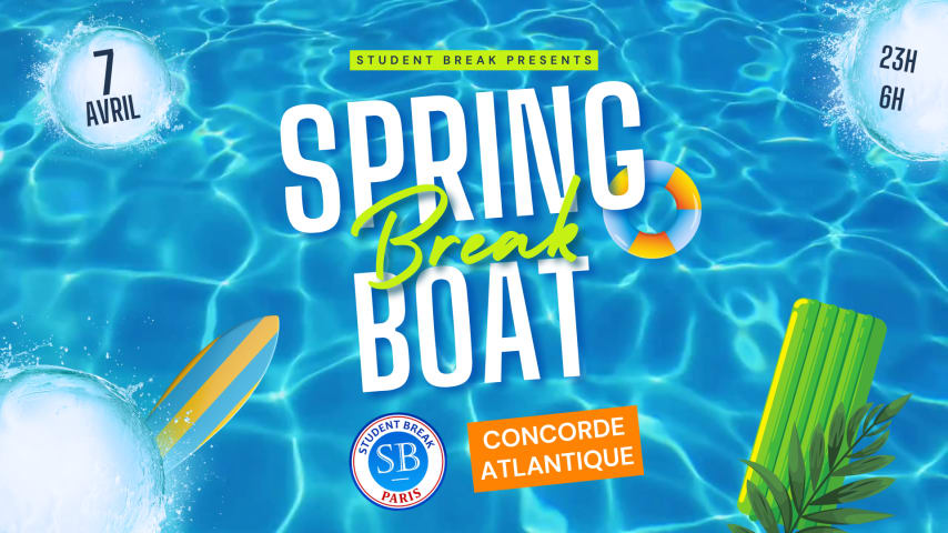 Spring Boat BREAK - Concorde Atlantique cover