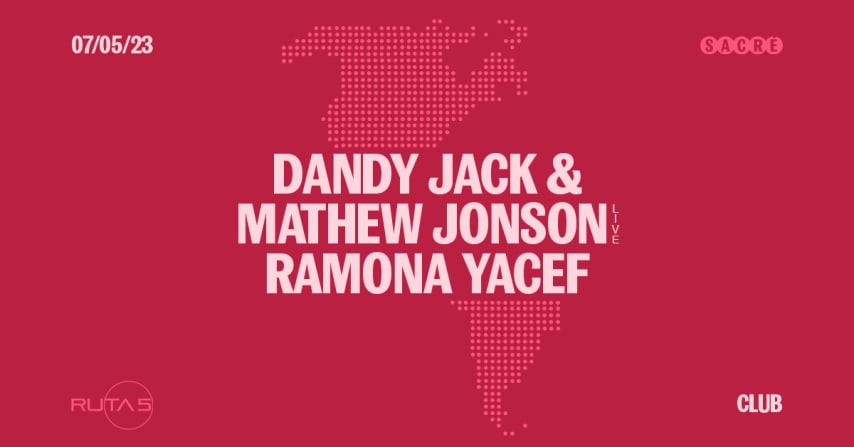 RUTA5 night : Dandy Jack & Mathew Jonson Live, Ramona Yacef cover