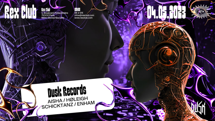 Dusk Records: Aisha, Høleigh, Schicktanz, Enham cover