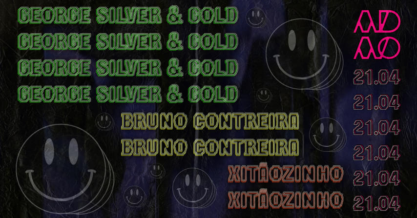 GEORGE SILVER & GOLD * BRUNO CONTREIRA * XITÃOZINHO na ADAO cover