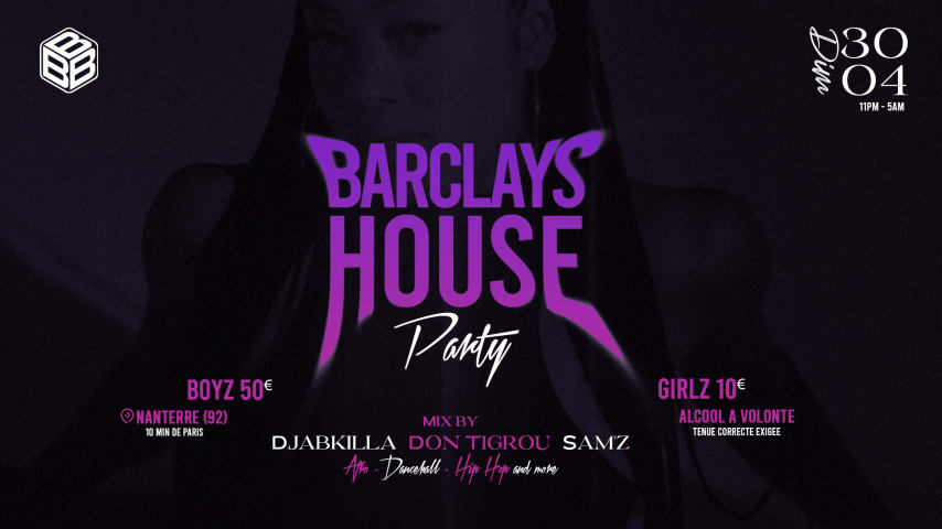 Barclays House Party 2 cover