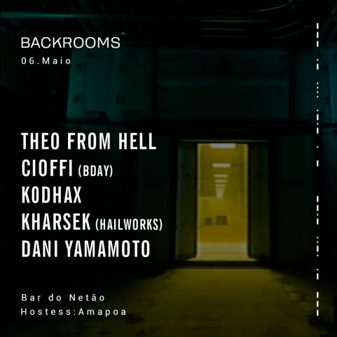 BACKROOMS cover